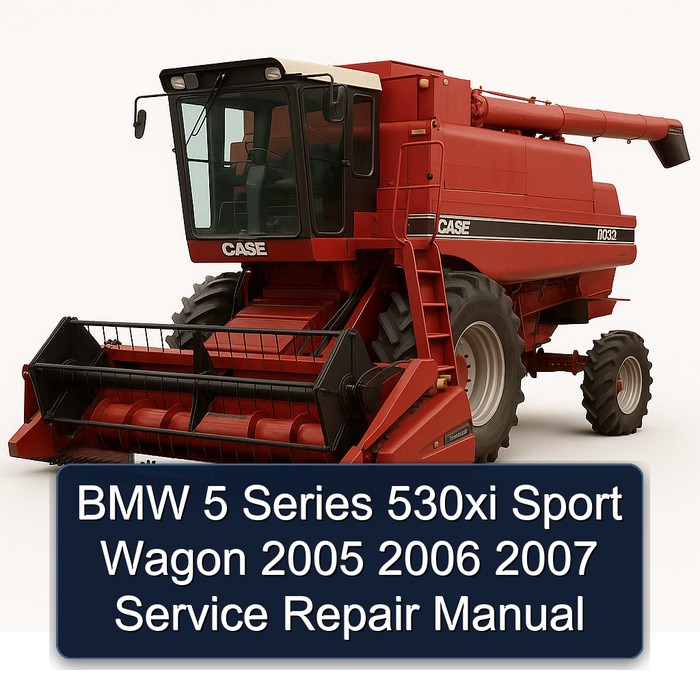 BMW 5 Series 530xi Sport Wagon 2005 2006 2007 Service Repair Manual