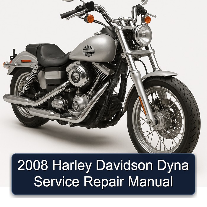 2008 Harley Davidson Dyna Service Repair Manual