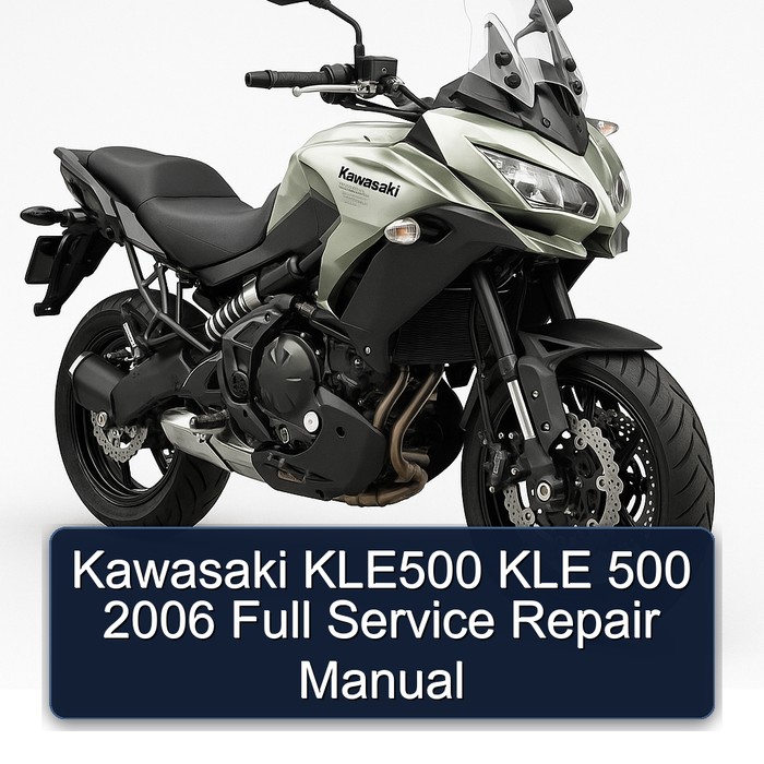 Kawasaki KLE500 KLE 500 2006 Full Service Repair Manual
