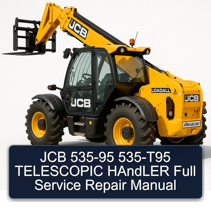 JCB 535-95 535-T95 TELESCOPIC HAndLER Full Service Repair Manual