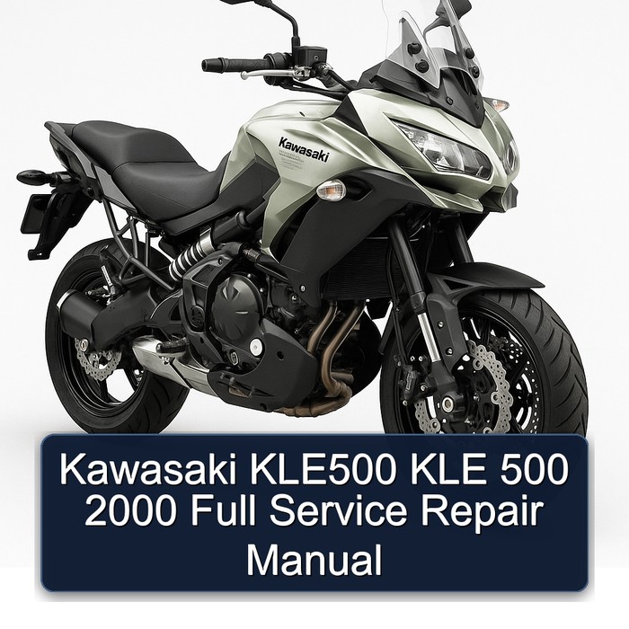 Kawasaki KLE500 KLE 500 2000 Full Service Repair Manual