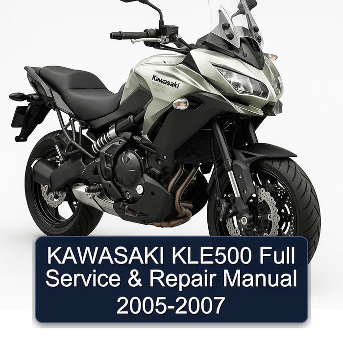 KAWASAKI KLE500 Full Service & Repair Manual 2005-2007