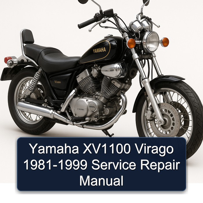 Yamaha XV1100 Virago 1981-1999 Service Repair Manual