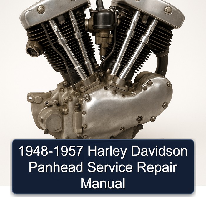 1948-1957 Harley Davidson Panhead Service Repair Manual