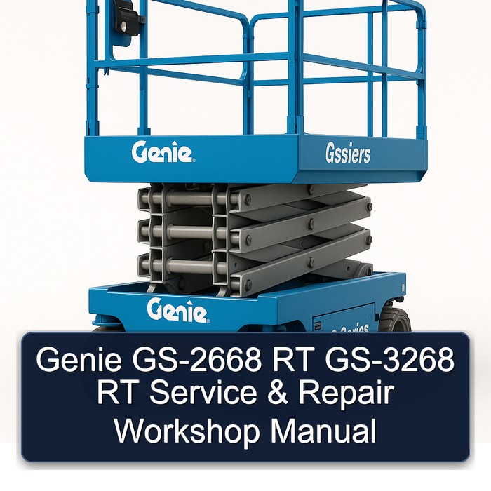 Genie GS-2668 RT GS-3268 RT Service & Repair Workshop Manual
