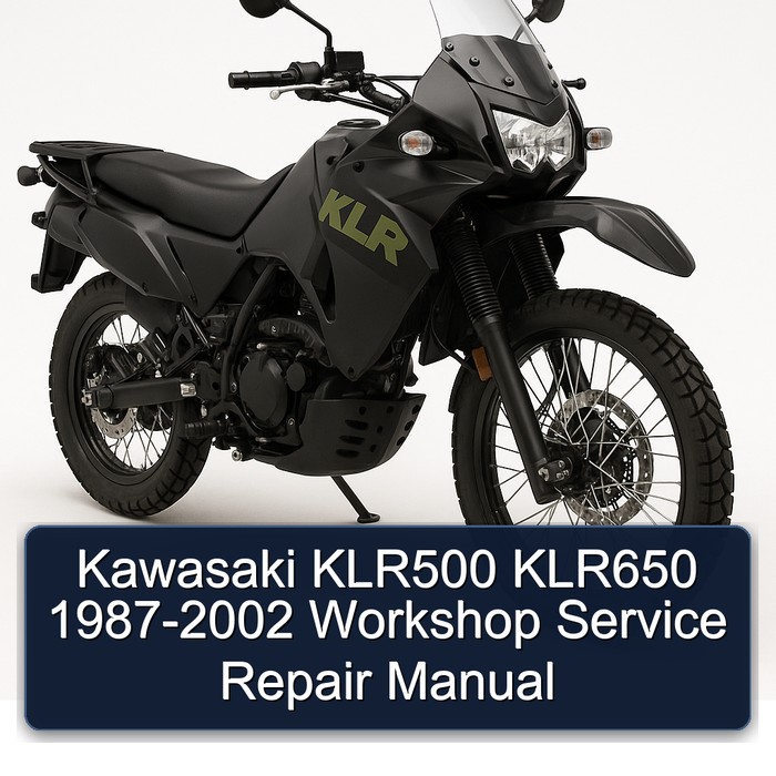 Kawasaki KLR500 KLR650 1987-2002 Workshop Service Repair Manual