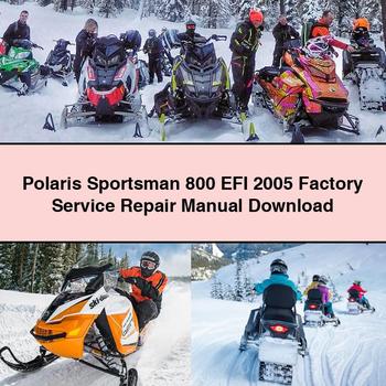Polaris Sportsman 800 EFI 2005 Factory Service Repair Manual