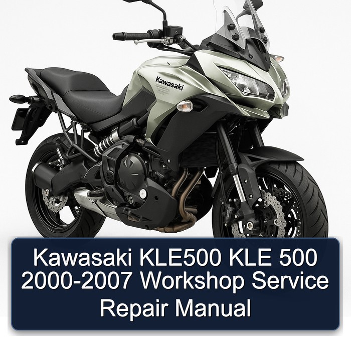 Kawasaki KLE500 KLE 500 2000-2007 Workshop Service Repair Manual