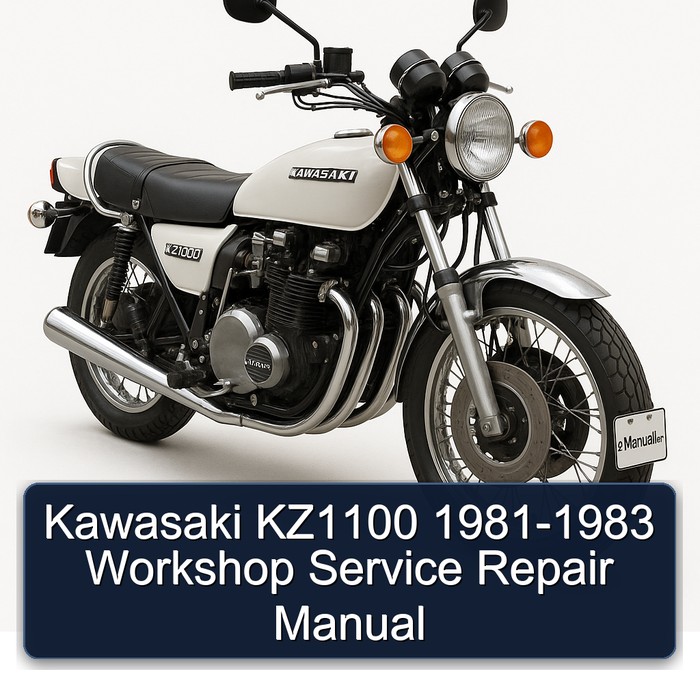 Kawasaki KZ1100 1981-1983 Workshop Service Repair Manual
