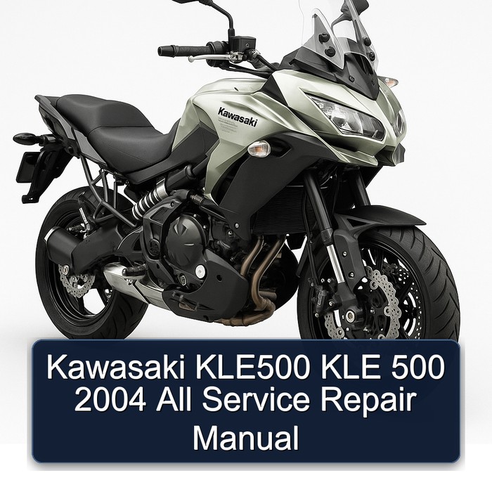 Kawasaki KLE500 KLE 500 2004 All Service Repair Manual
