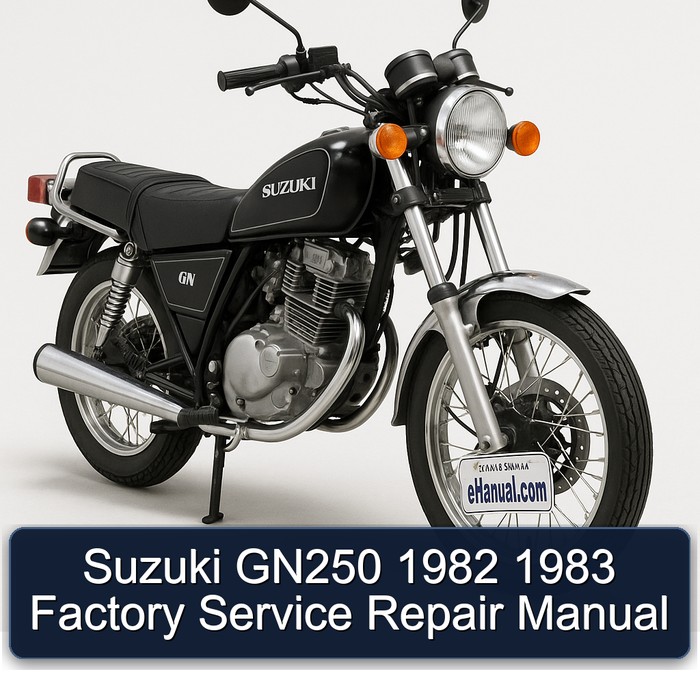 Suzuki GN250 1982 1983 Factory Service Repair Manual