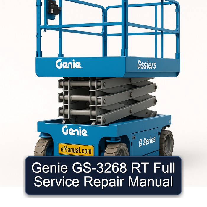 Genie GS-3268 RT Full Service Repair Manual