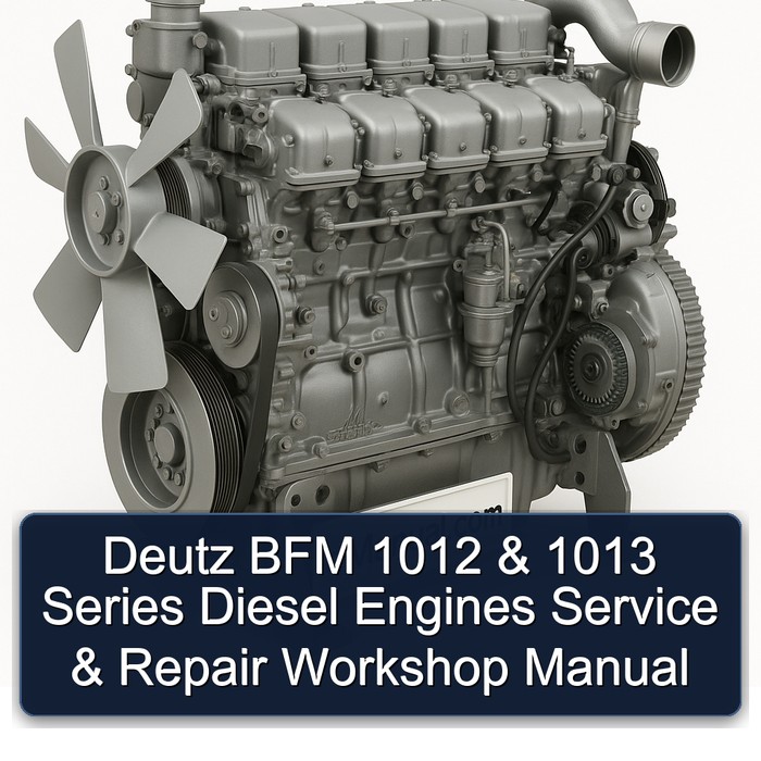 Deutz BFM 1012 & 1013 Series Diesel Engines Service & Repair Workshop Manual