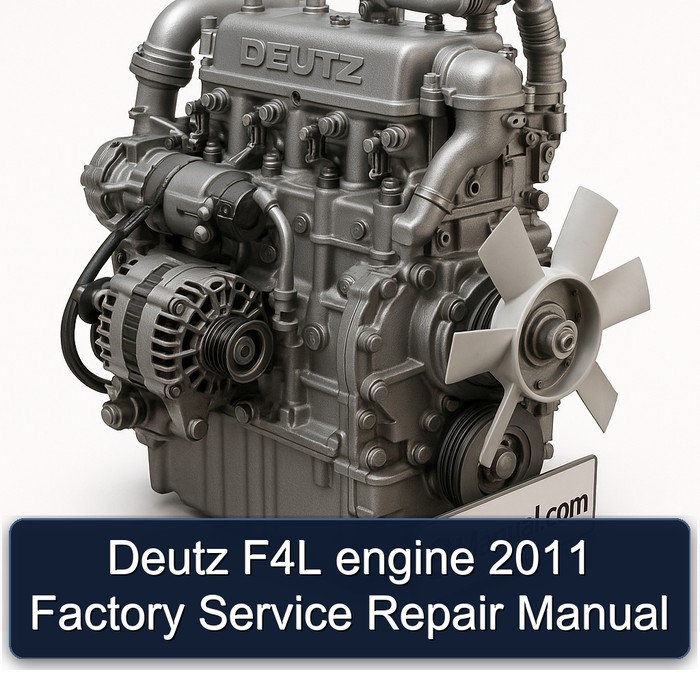 Deutz F4L engine 2011 Factory Service Repair Manual