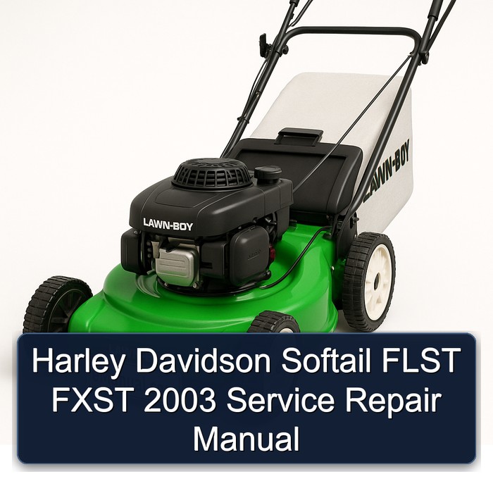 Harley Davidson Softail FLST FXST 2003 Service Repair Manual