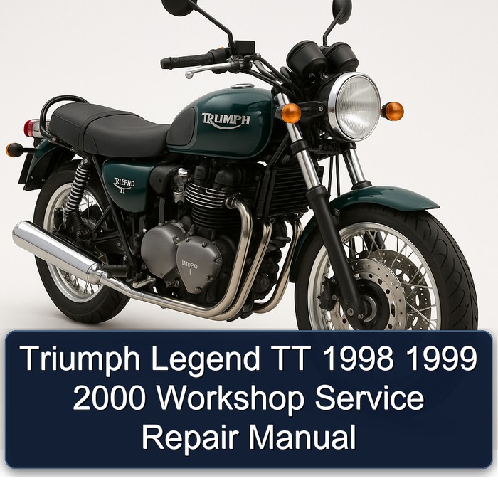 Triumph Legend TT 1998 1999 2000 Workshop Service Repair Manual