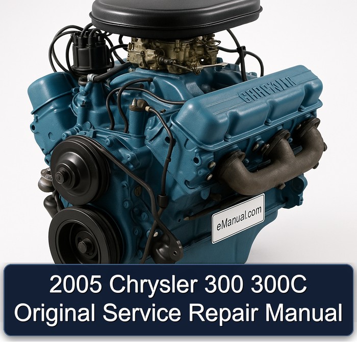 2005 Chrysler 300 300C Original Service Repair Manual