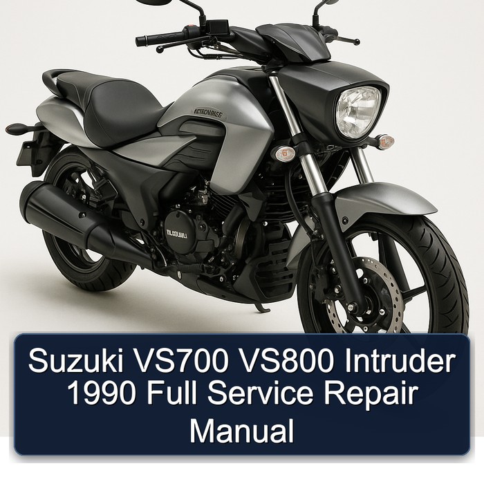 Suzuki VS700 VS800 Intruder 1990 Full Service Repair Manual