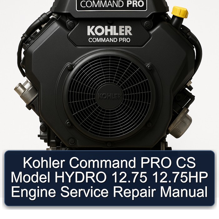Kohler Command PRO CS Model HYDRO 12.75 12.75HP Engine Service Repair Manual