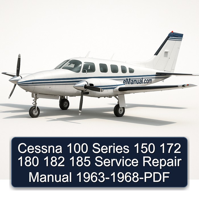 Cessna 100 Series 150 172 180 182 185 Service Repair Manual 1963-1968-PDF