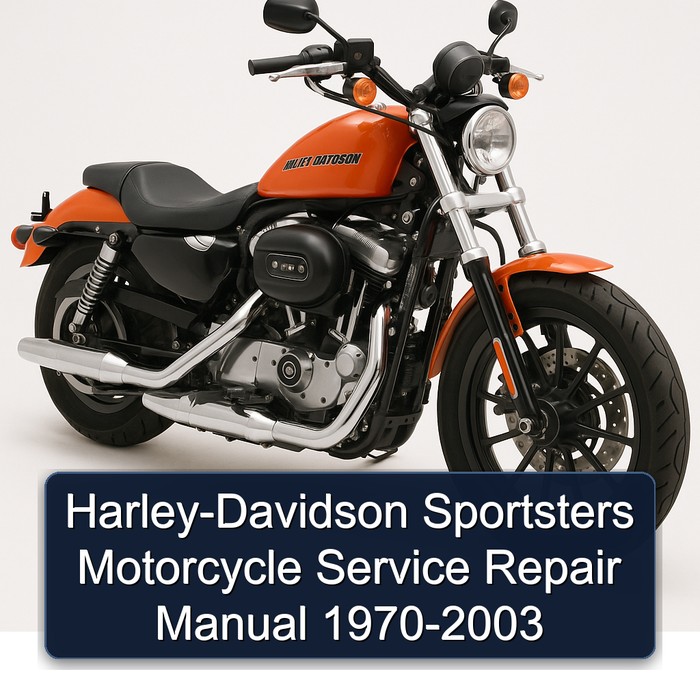 Harley-Davidson Sportsters Motorcycle Service Repair Manual 1970-2003