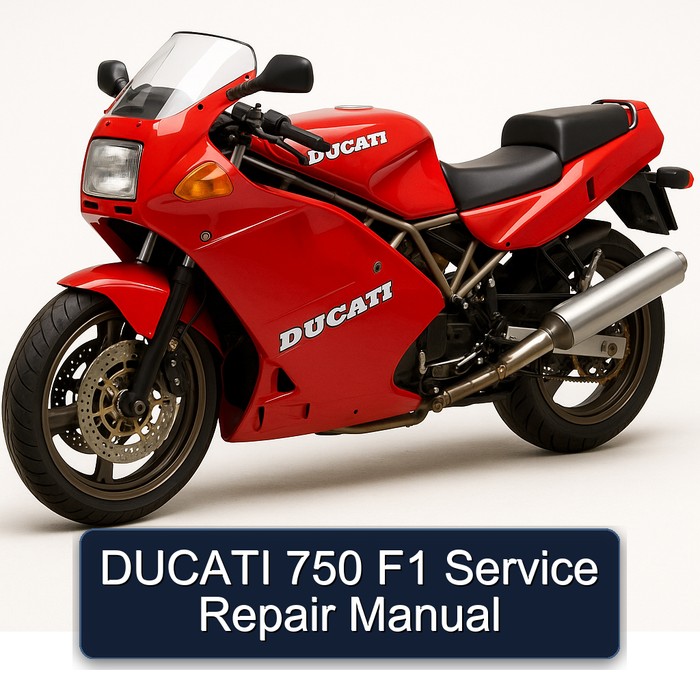 DUCATI 750 F1 Service Repair Manual