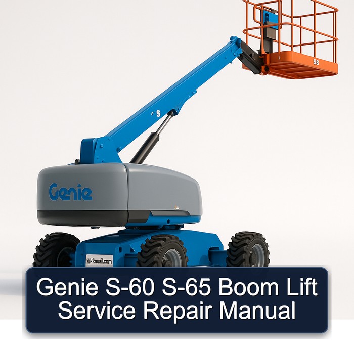 Genie S-60 S-65 Boom Lift Service Repair Manual