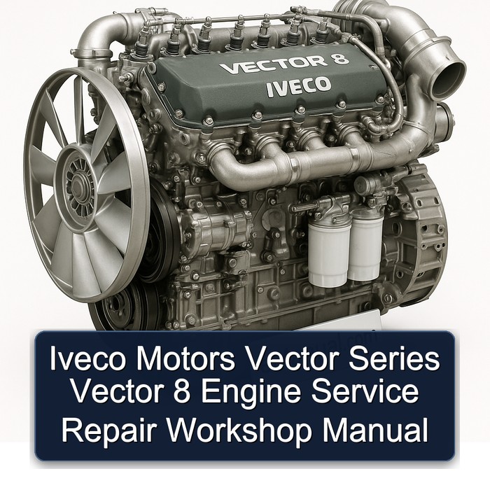 Iveco Motors Vector Series Vector 8 Engine Service Repair Workshop Manual