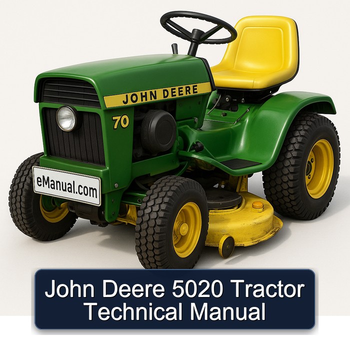 John Deere 5020 Tractor Technical Manual