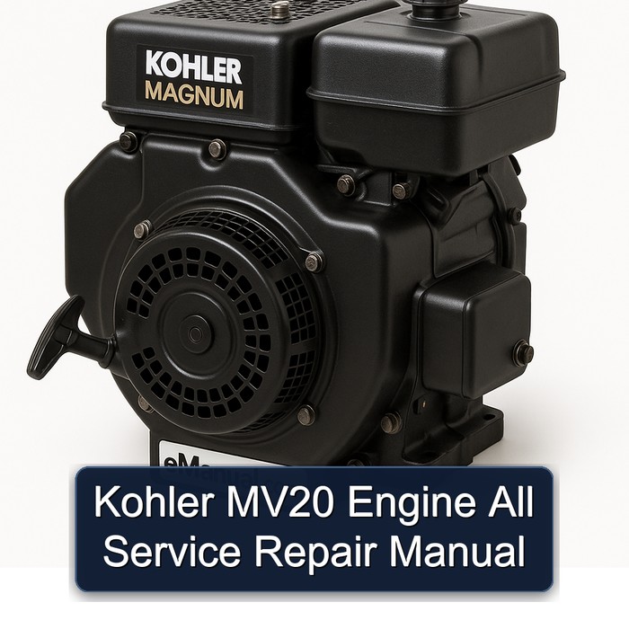 Kohler MV20 Engine All Service Repair Manual