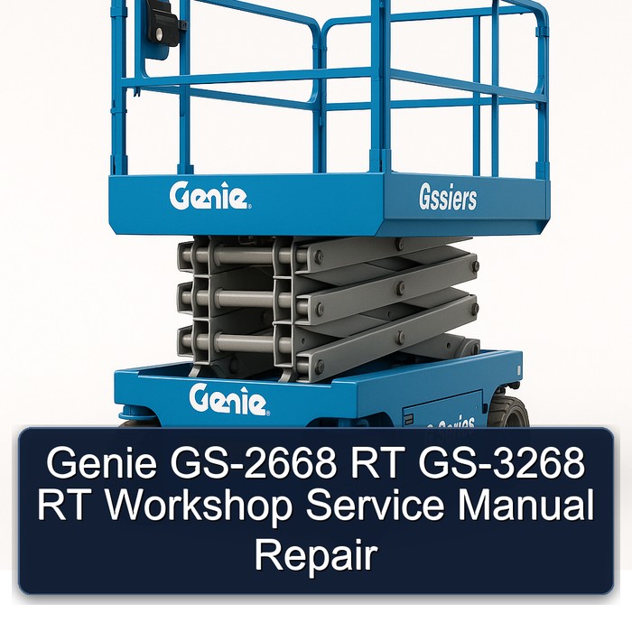 Genie GS-2668 RT GS-3268 RT Workshop Service Manual Repair