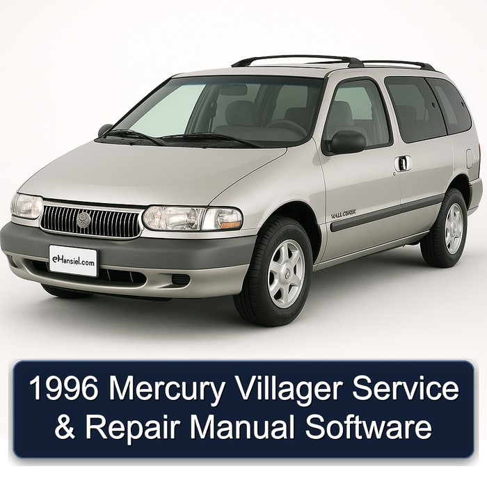1996 Mercury Villager Service & Repair Manual Software