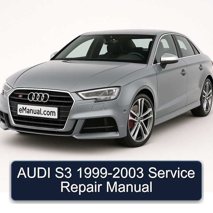 AUDI S3 1999-2003 Service Repair Manual
