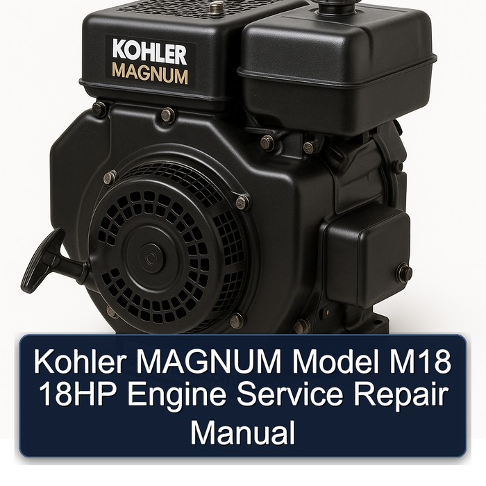 Kohler MAGNUM Model M18 18HP Engine Service Repair Manual