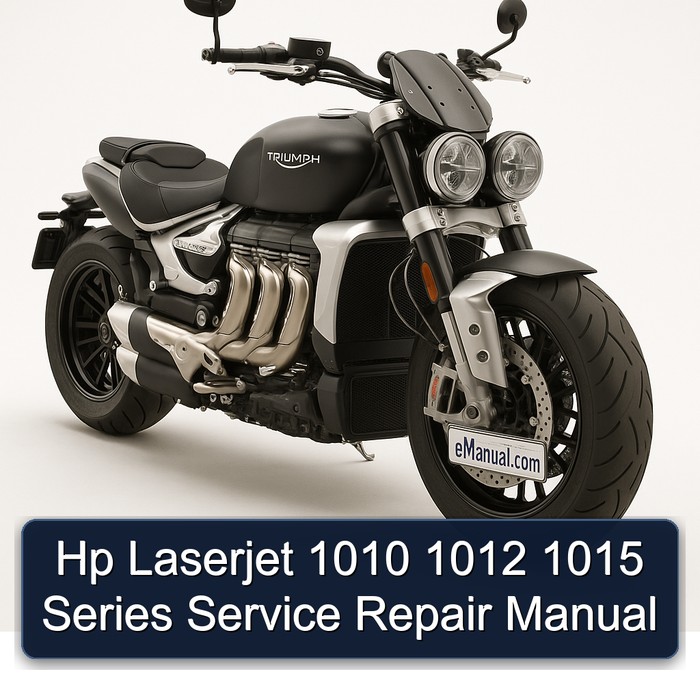 Hp Laserjet 1010 1012 1015 Series Service Repair Manual