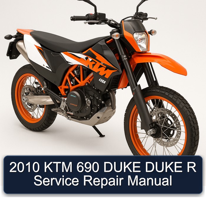 2010 KTM 690 DUKE DUKE R Service Repair Manual