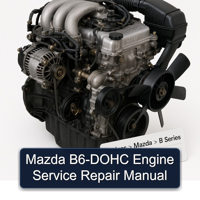 Mazda B6-DOHC Engine Service Repair Manual