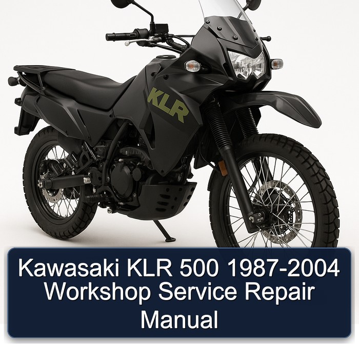 Kawasaki KLR 500 1987-2004 Workshop Service Repair Manual
