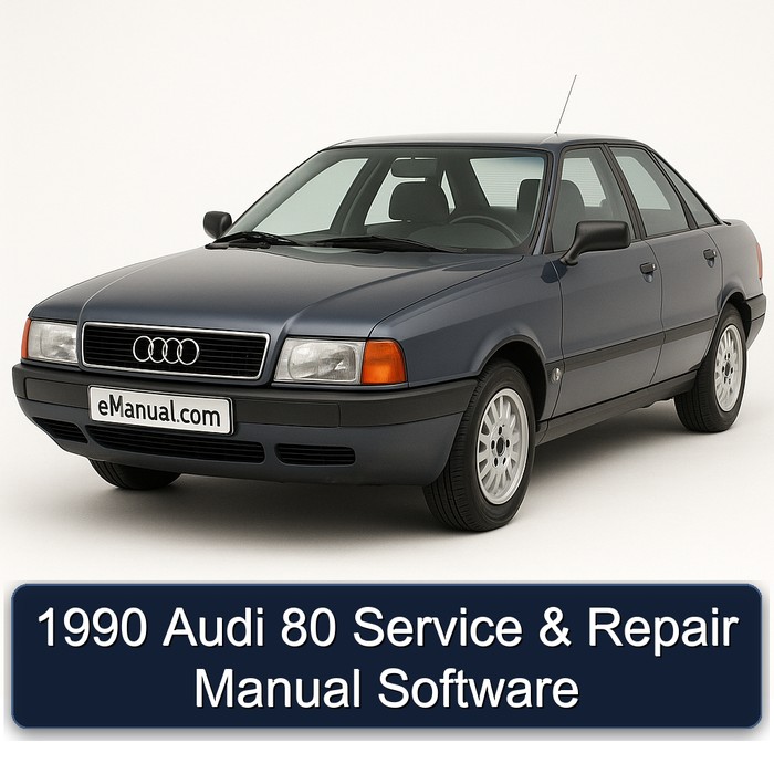 1990 Audi 80 Service & Repair Manual Software