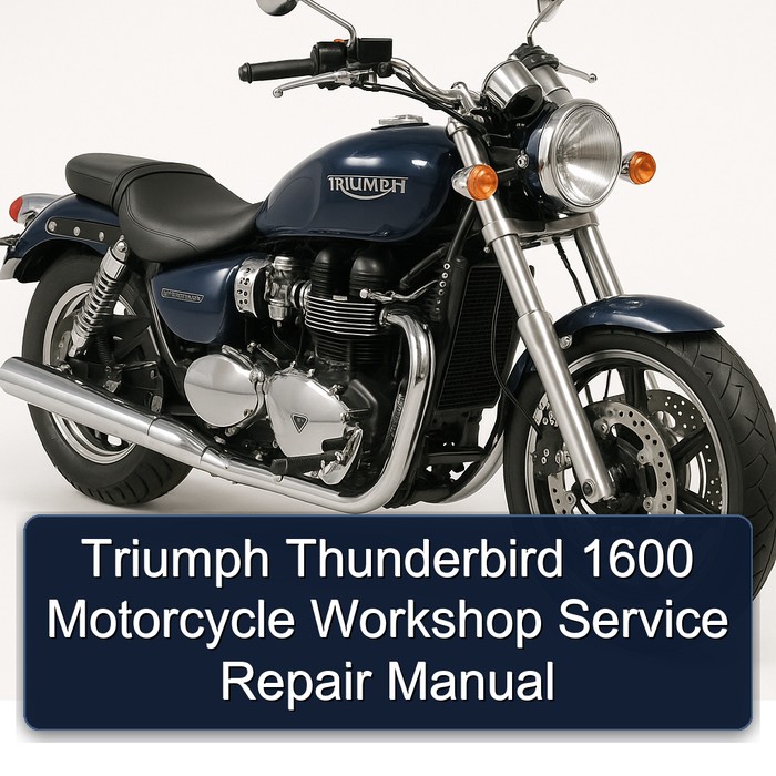Triumph Thunderbird 1600 Motorcycle Workshop Service Repair Manual