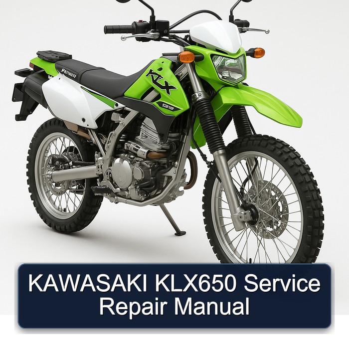KAWASAKI KLX650 Service Repair Manual