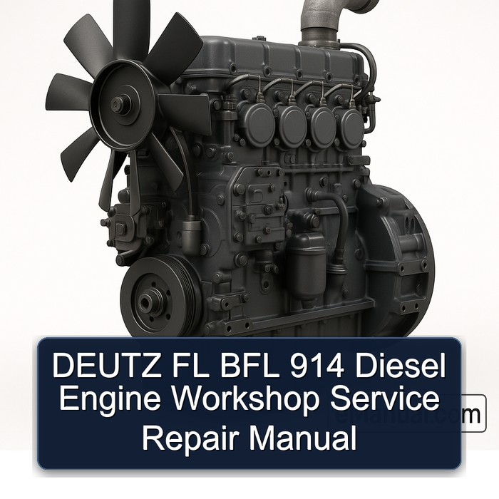 DEUTZ FL BFL 914 Diesel Engine Workshop Service Repair Manual