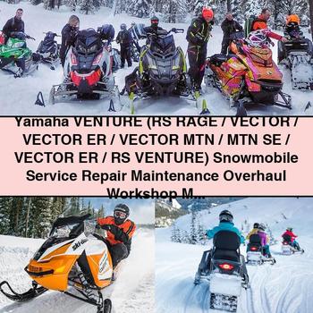 Yamaha Venture Snowmobile Service Repair Maintenance Workshop Manual