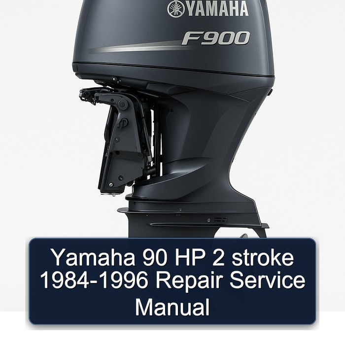 Yamaha 90 HP 2 stroke 1984-1996 Repair Service Manual