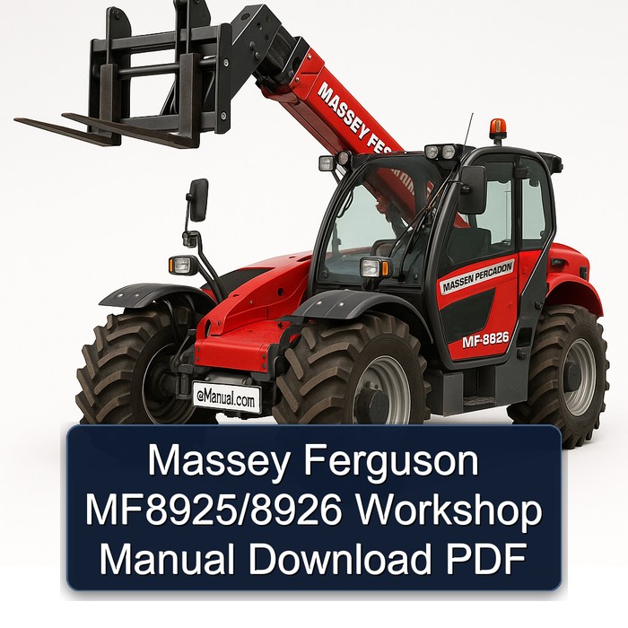 Massey Ferguson MF8925/8926 Workshop Manual Download PDF