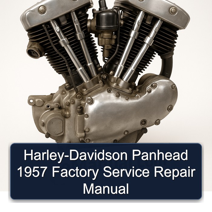 Harley-Davidson Panhead 1957 Factory Service Repair Manual