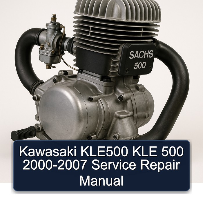 Kawasaki KLE500 KLE 500 2000-2007 Service Repair Manual