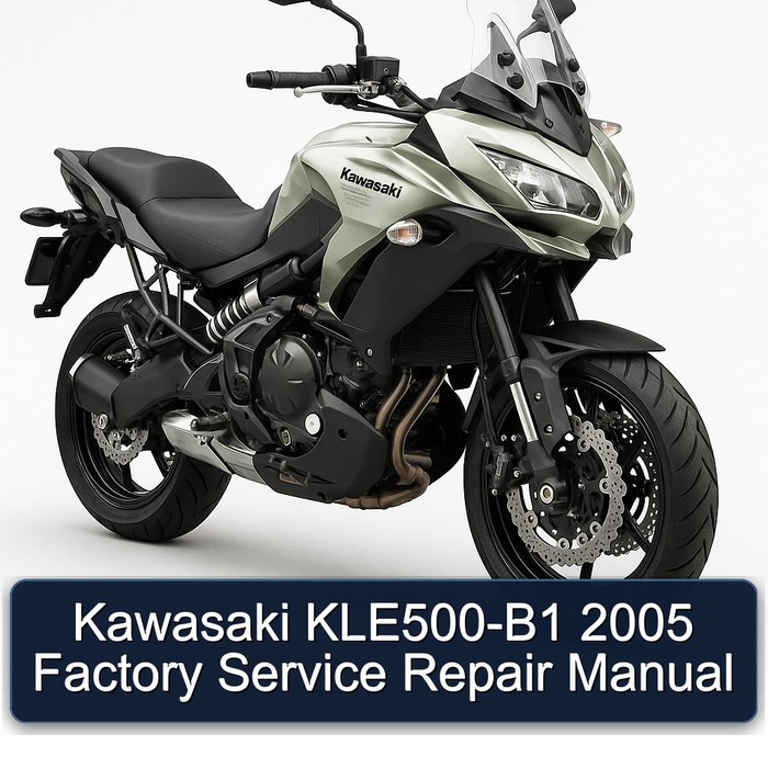 Kawasaki KLE500-B1 2005 Factory Service Repair Manual