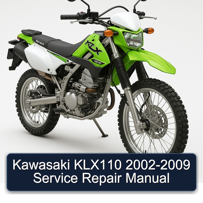 Kawasaki KLX110 2002-2009 Service Repair Manual