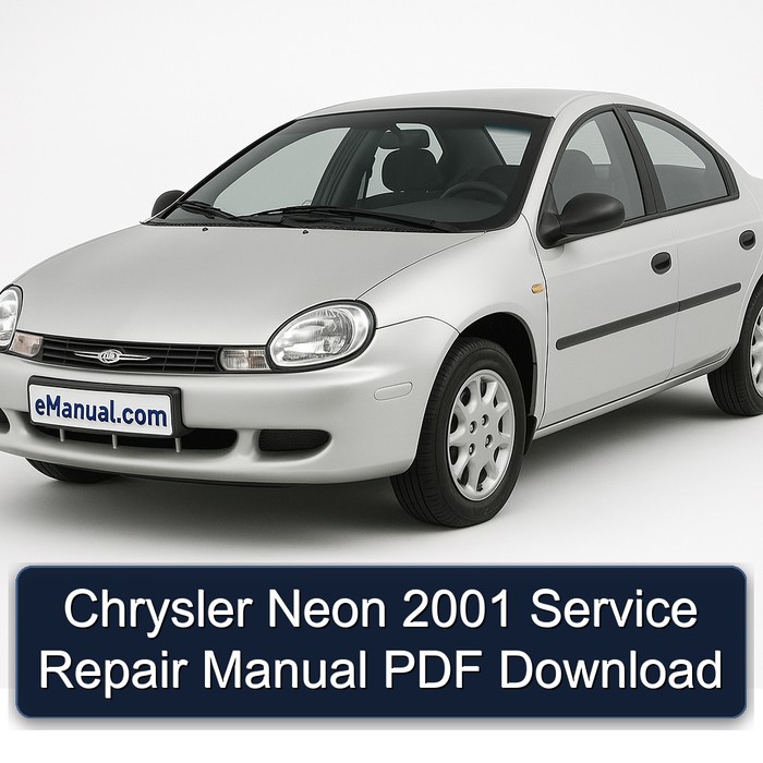 Chrysler Neon 2001 Service Repair Manual PDF Download